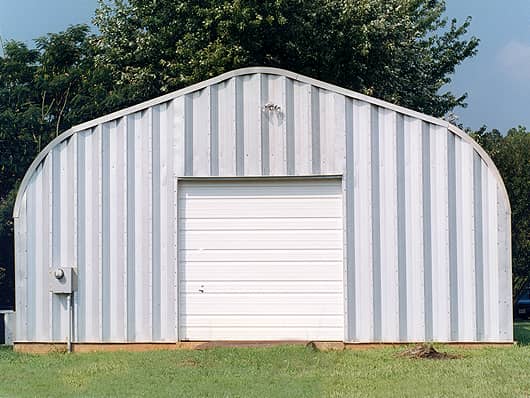 Custom front endwall: Garage