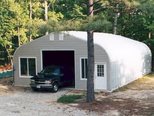 Custom front endwall: Garage